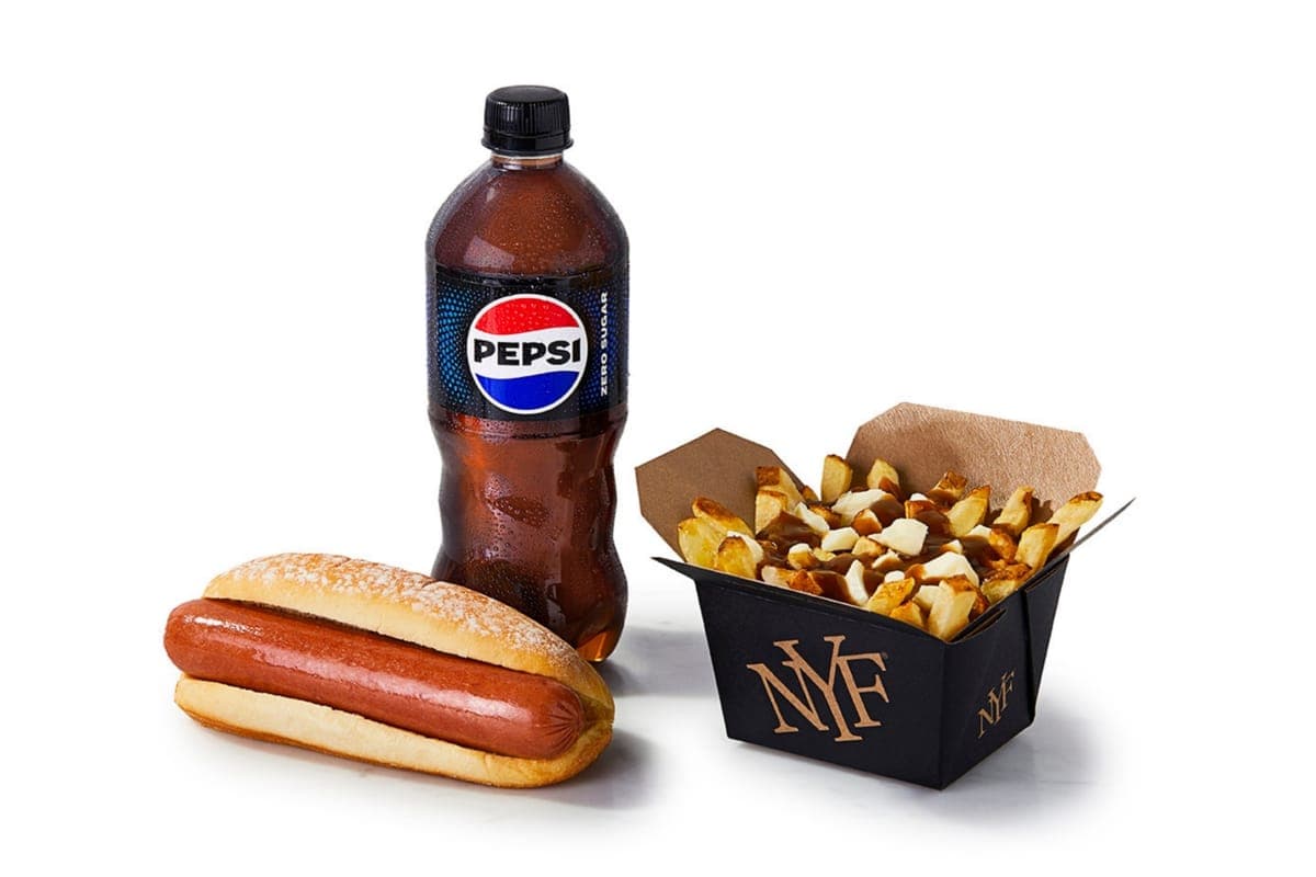 Ultimate Combo (Poutine, Hot Dog, Beverage)