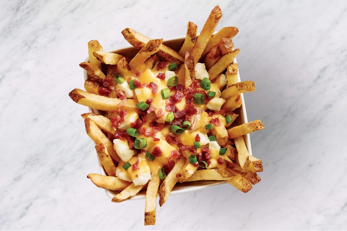 Bacon Double Cheese Poutine