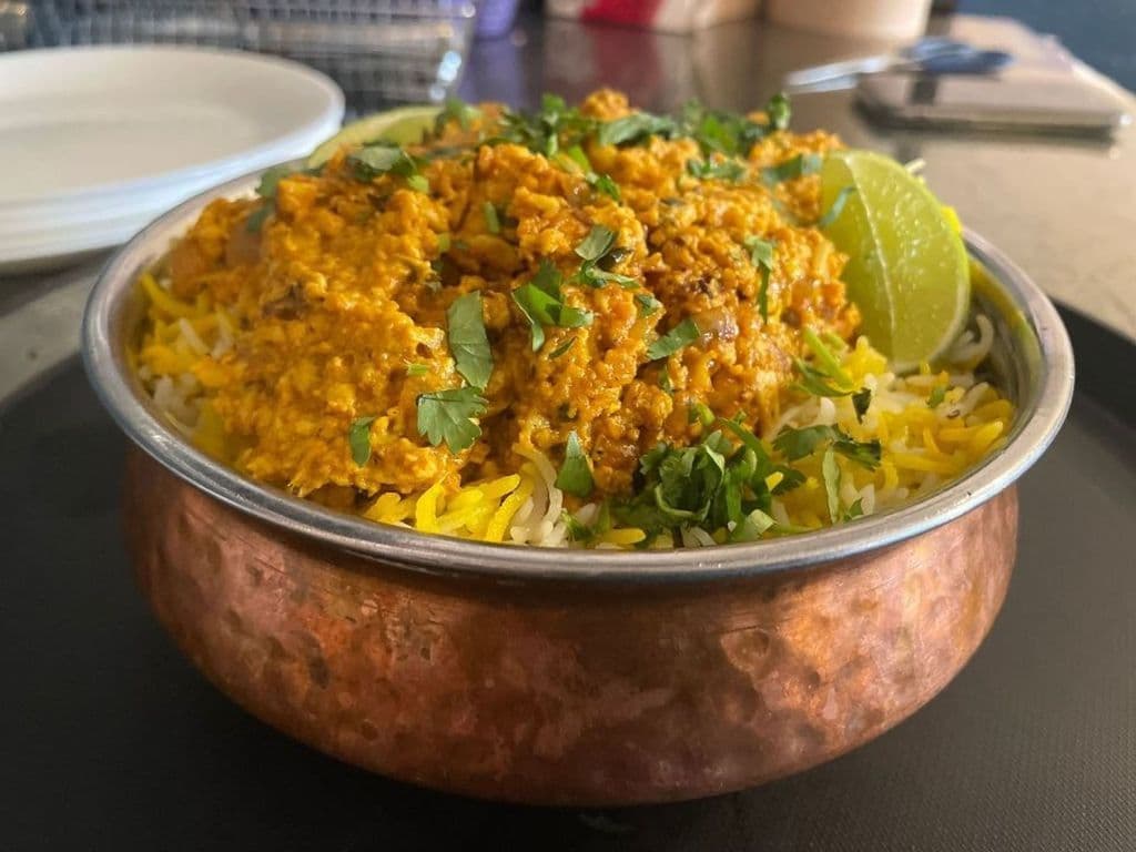 Chicken Keema Biryani