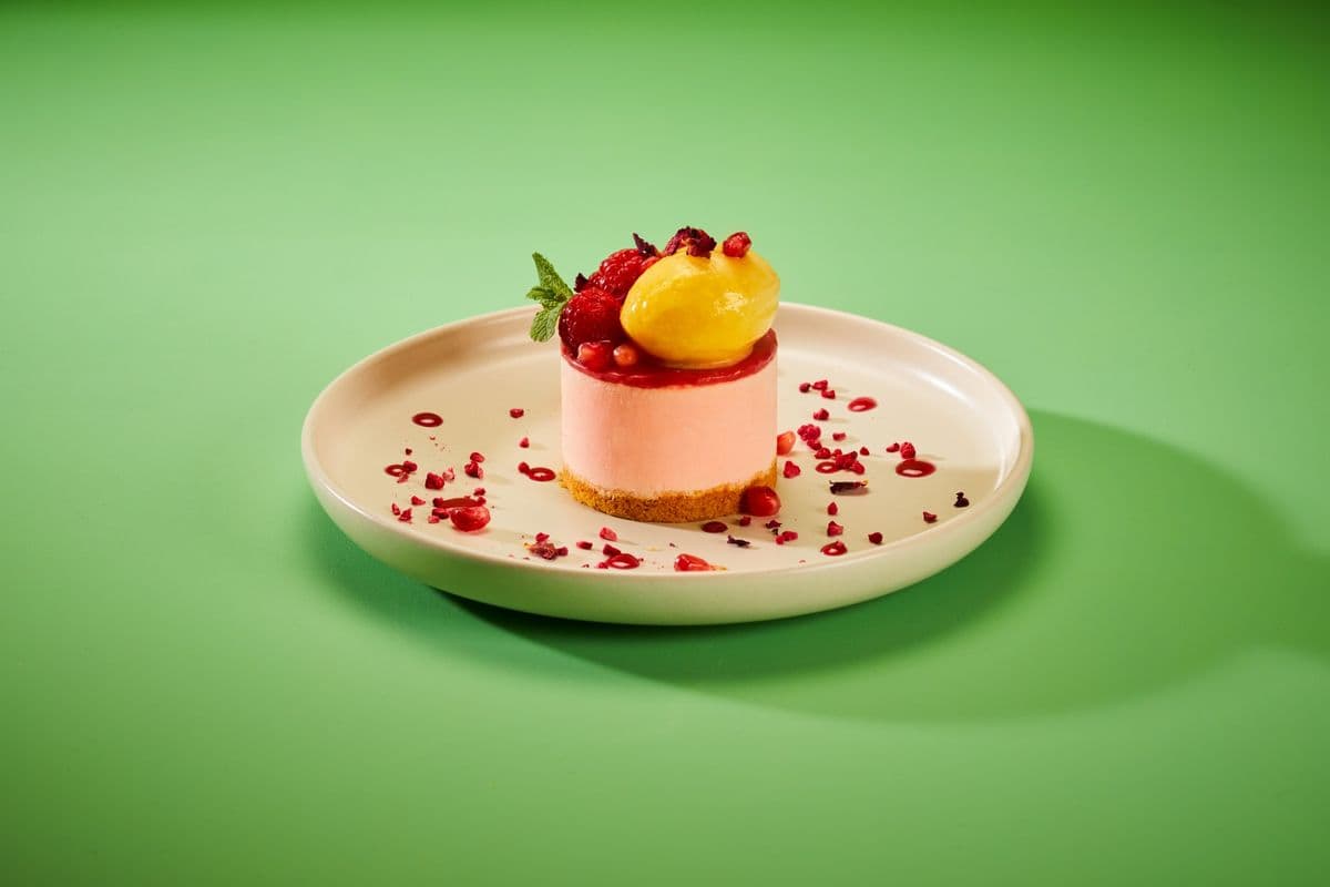 Rose and Raspberry Cheesecake