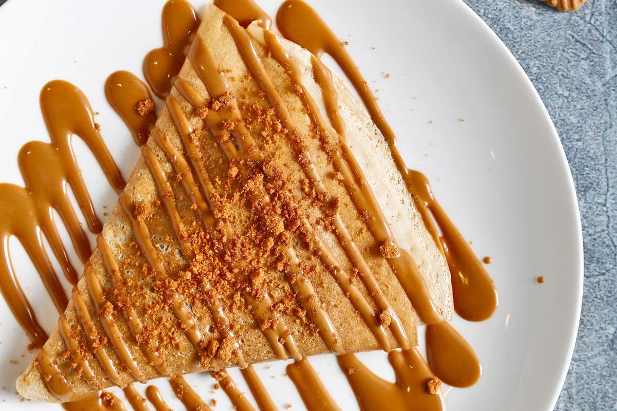 Lotus Biscoff Crepe