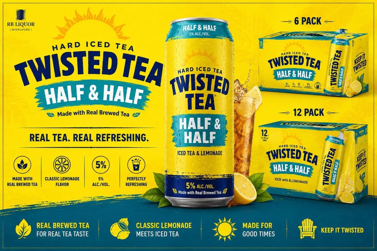 Twisted Tea Half and Half Tall Can (1 x 473ml)