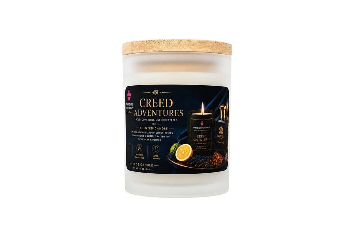 Paradise Perfumery Candles Creed Adventures (10 OZ)