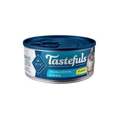 Blue Buffalo Tastefuls Cat Chicken Entrée in Gravy Flaked 5.5oz