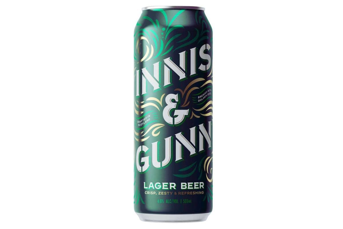 INNIS & GUNN LAGER 473ML SINGLE TALL CAN***NEWLY ADDED***ON SALE NOW*** (1 x 473ML CAN)