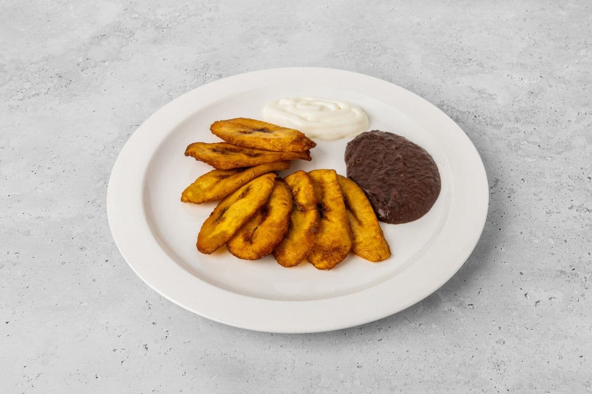 Plantain Beans and Crema