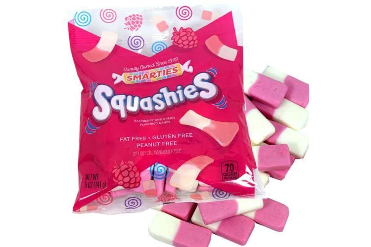 Squashies Smarties Raspberry & Cream (141 g)