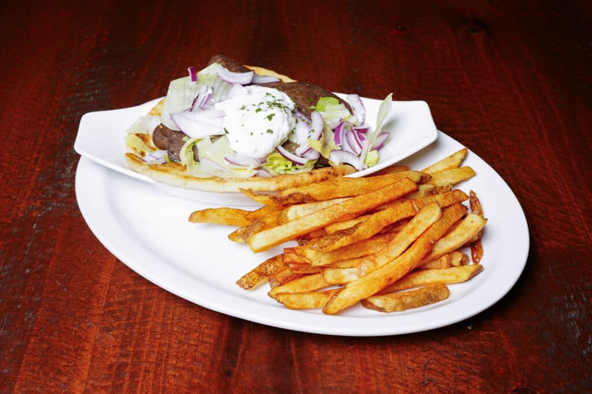 Gyro on a Pita
