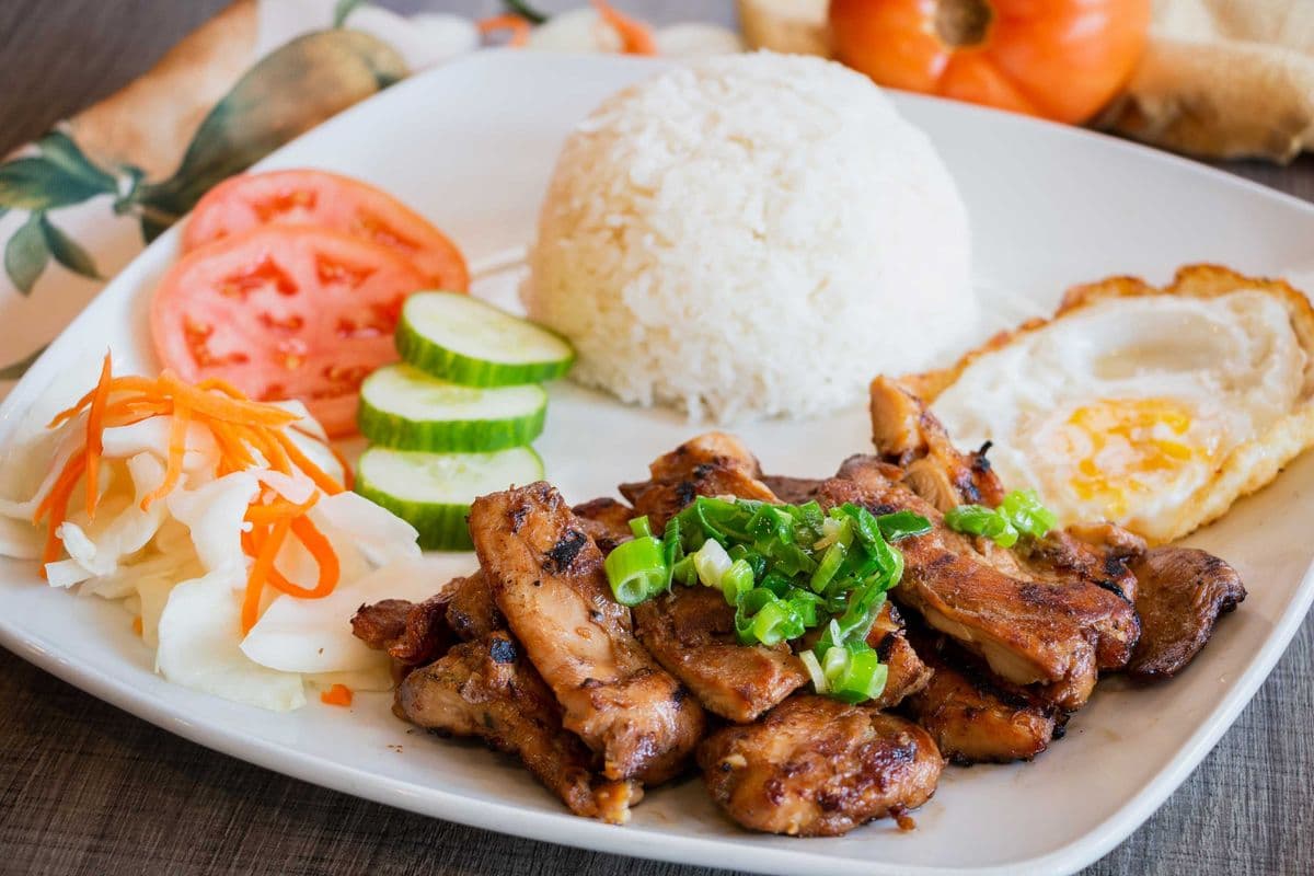 C1. GRILLED CHICKEN ON RICE ( COM GA )