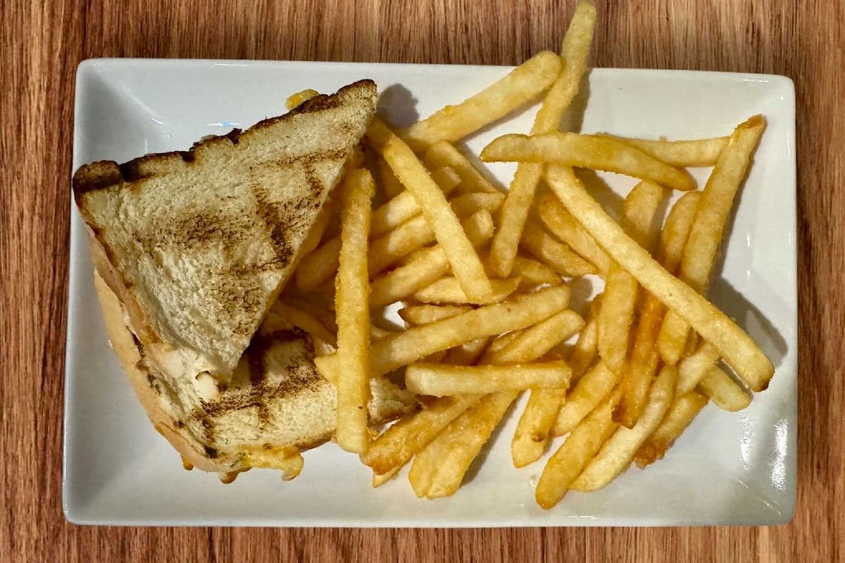 Kids' Grilled Cheese and Fries
