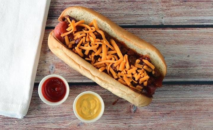 Texas Chili Cheese Dog