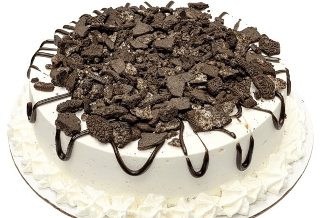 Large Cookies 'N' Cream Ice Cream Cake