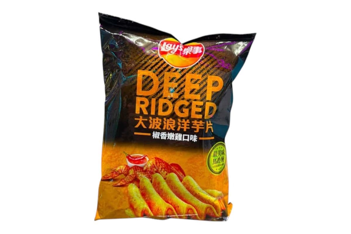 Lay's Deep Ridged Pepper Chicken (Taiwan) (54g) (150 Cal)
