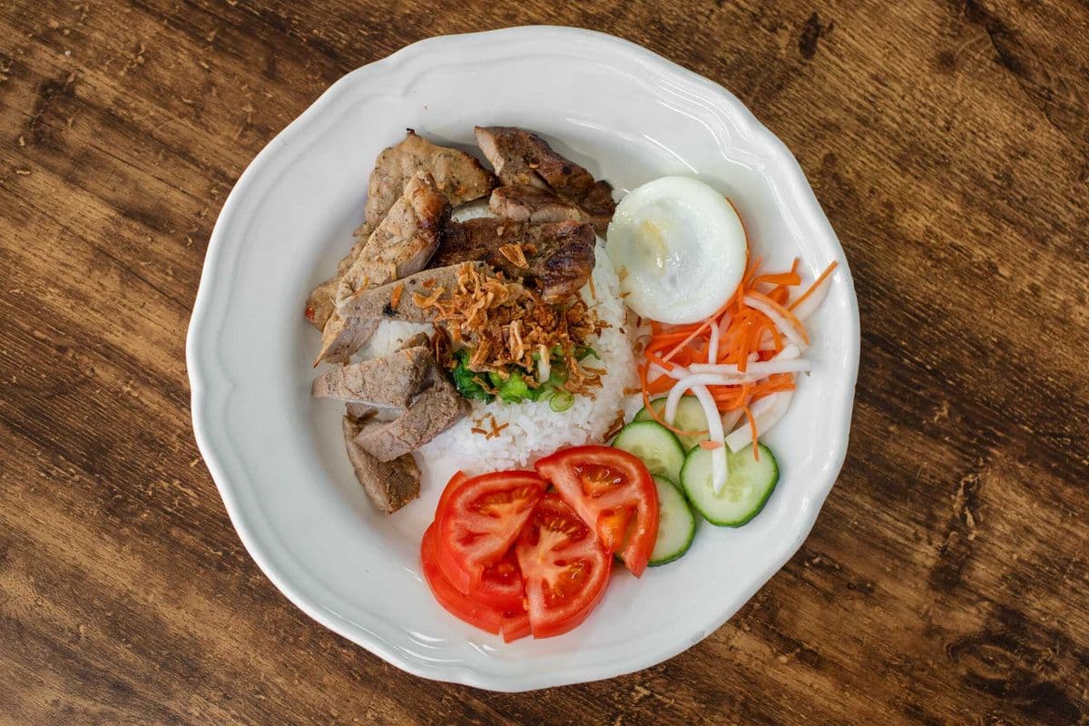 Meat Mix Rice Plate