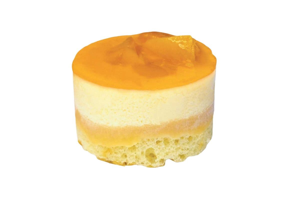 Peaches & Cream Cheesecake