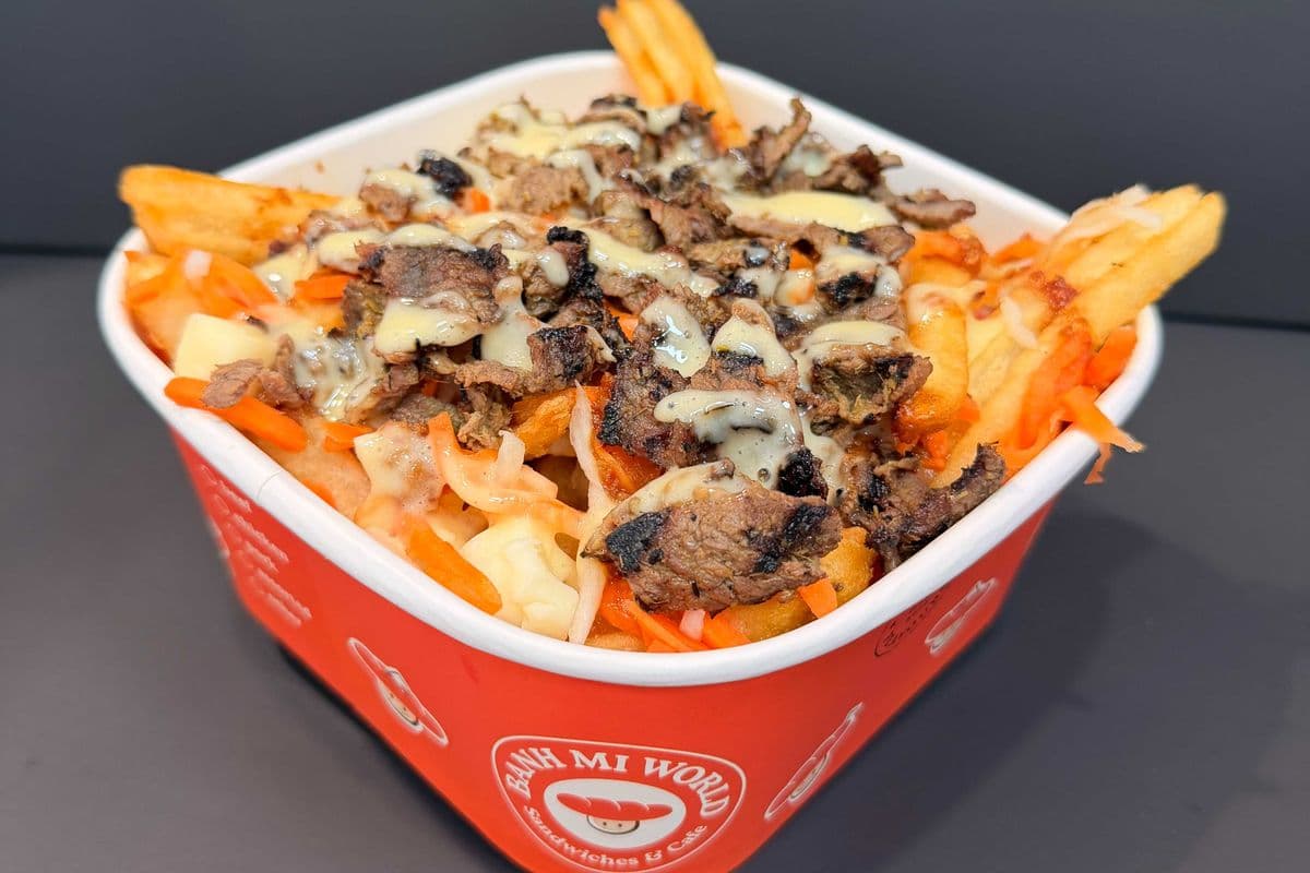 Lemongrass Beef Loaded Fry Bowl