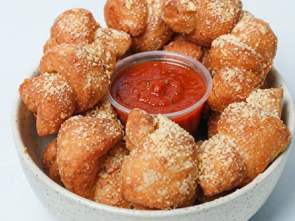 Vegan Garlic Knots 