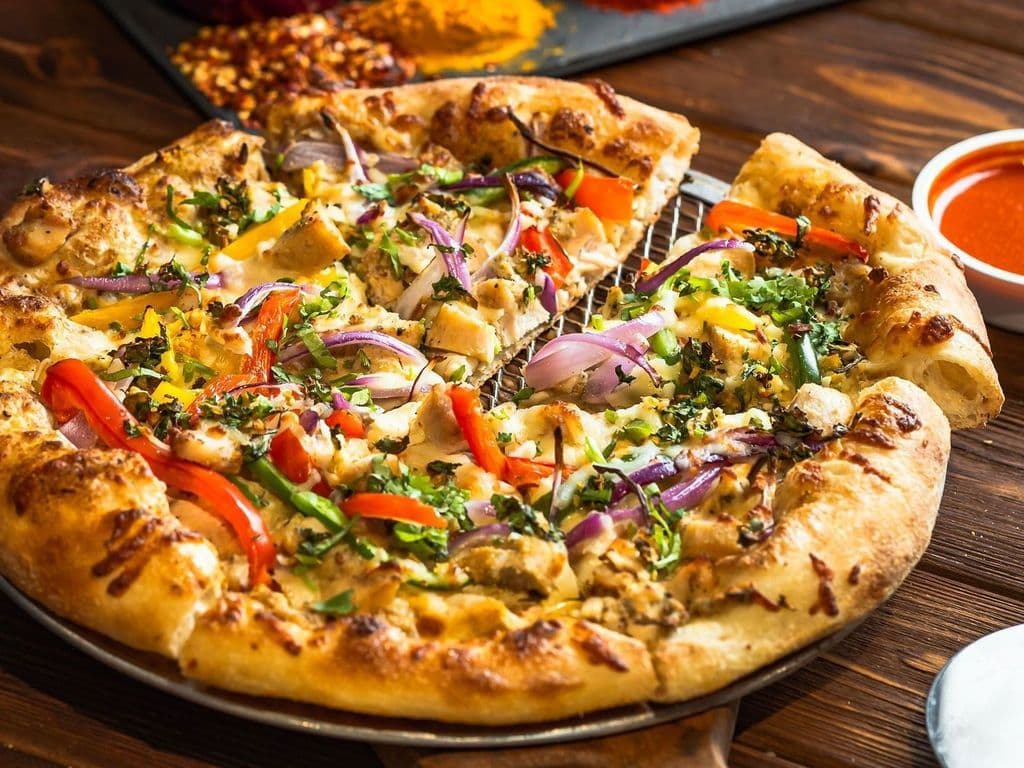 Malai Tikka Pizza