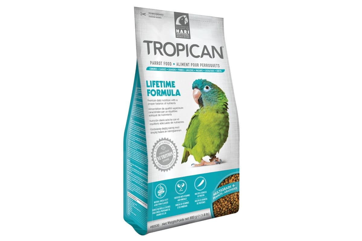 Hagen Tropican Lifetime Formula Granules - Parrots (1.8 lbs)