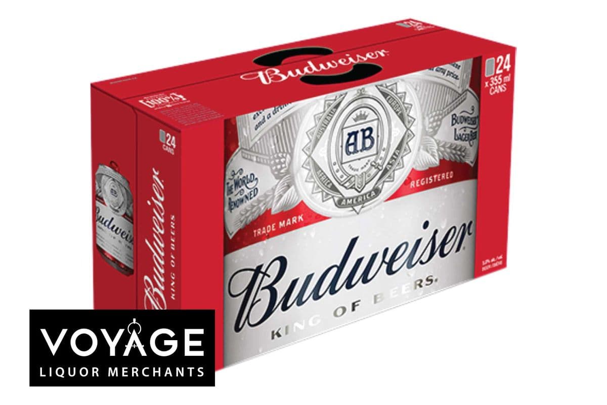 Budweiser (24 x 355 ml)