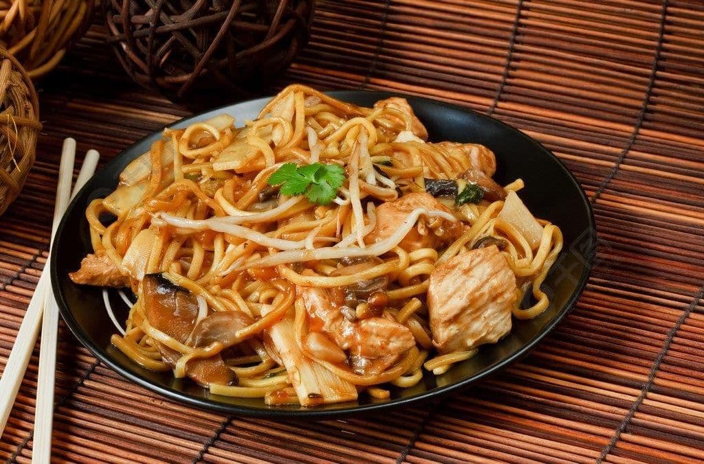 ShrChicken&MushroomChowMein 北菇雞絲炒麵