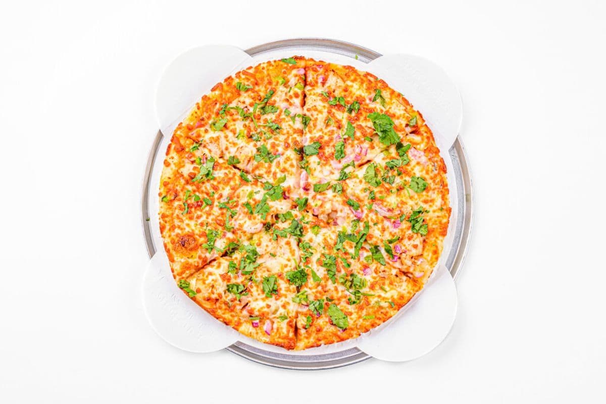 BUTTER CHICKEN PIZZA ( GLUTEN FREE)