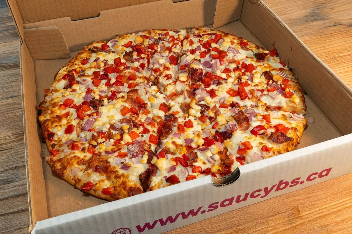 Extra-Large White Pizza