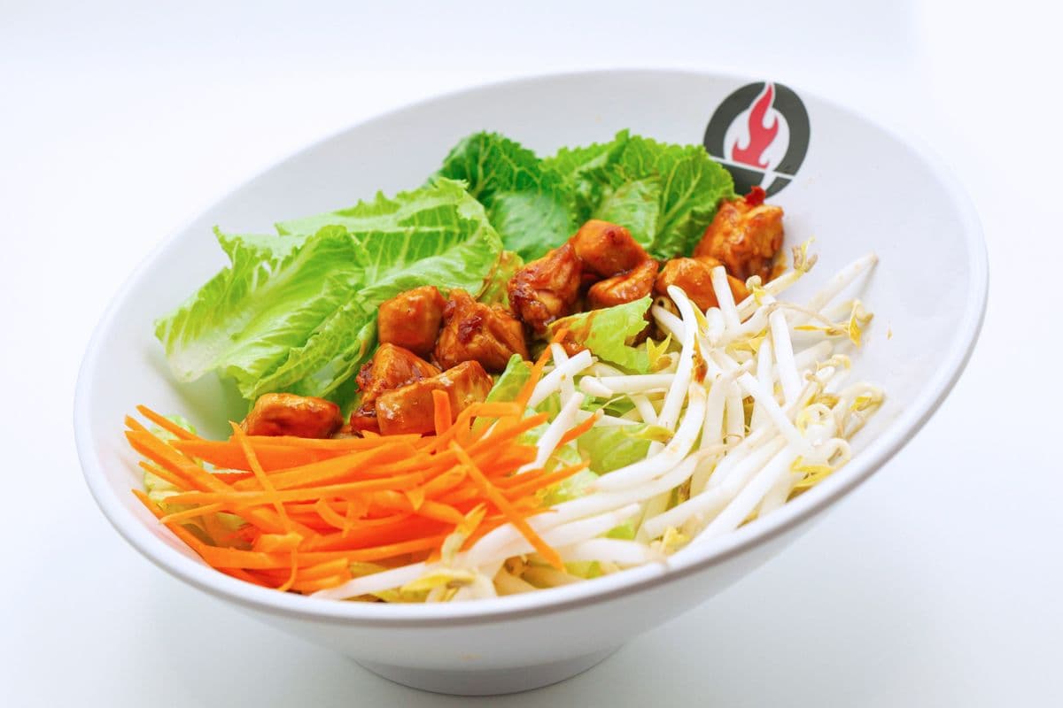 Spicy Pon Pon Chicken Salad