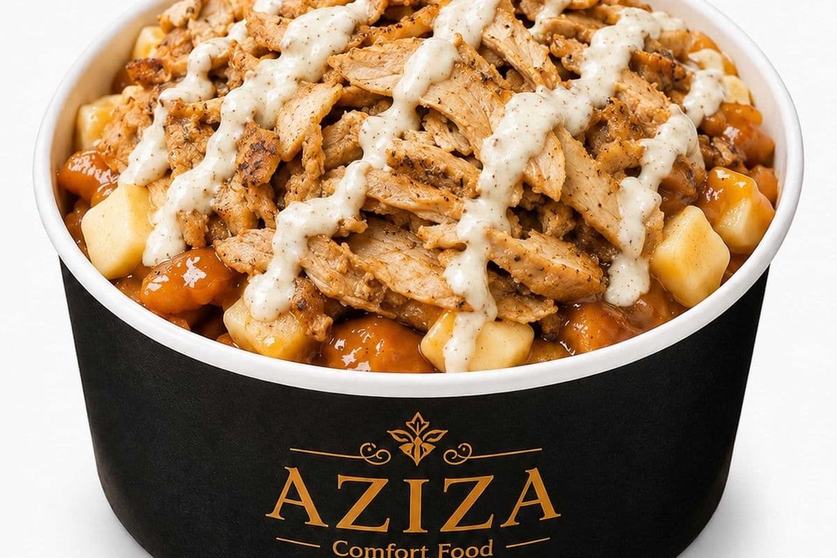 Shawarma Chicken Poutine