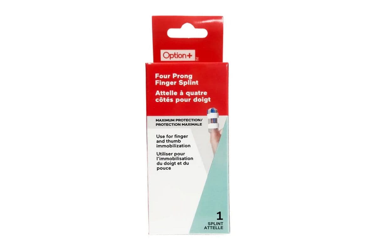 Option+ Finger Splint 4 Prong