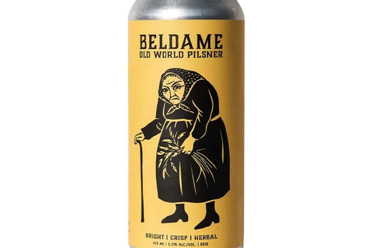 Strange Fellows Beldame Pilsner, 4Pack (1 x 473mL)