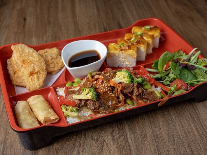 Vegan Beef Dinner Box