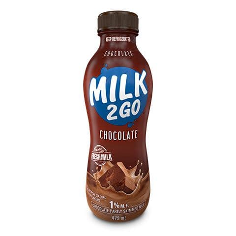 Milk 2 Go 2%Choc 473ml