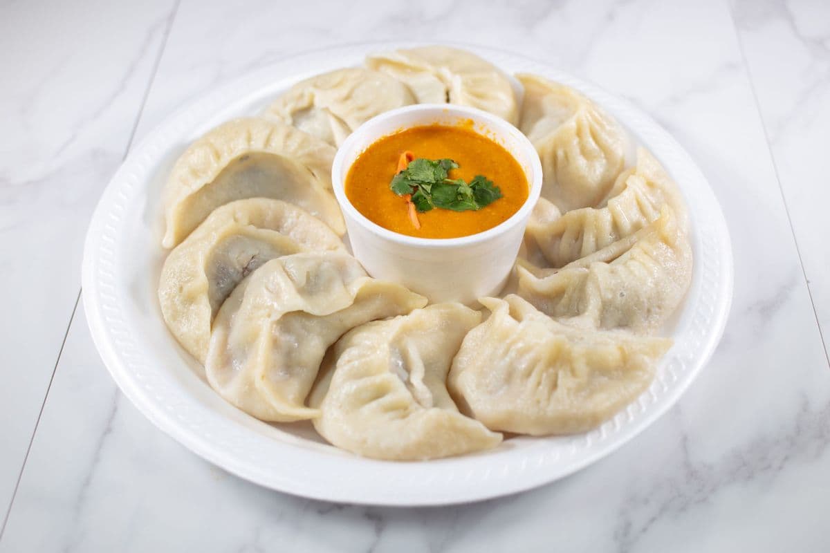23-B. Beef Steamed Momo(10 pcs)