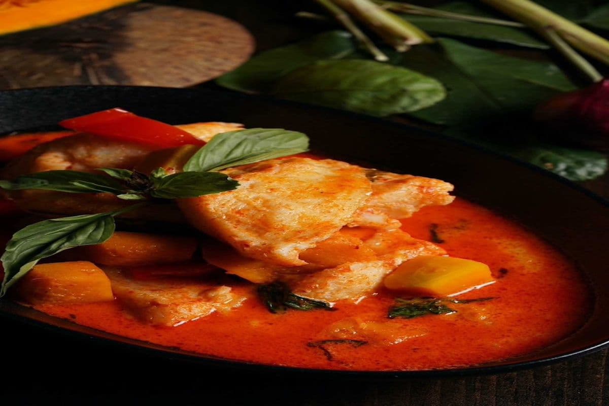 Fish Red Curry