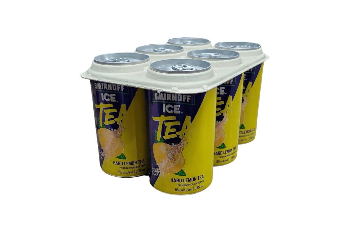 Smirnoff Ice Hard Lemon Tea (6 x 355ml Cans)