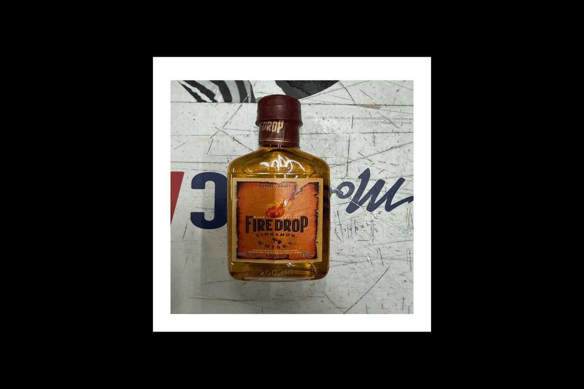 FIREDROP CINNAMON WHISKY - 200ML (1 x 200ML)
