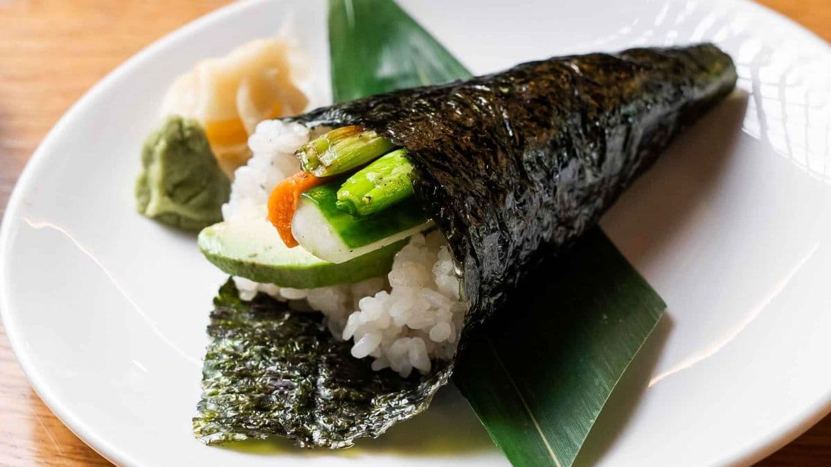 Vegetable Hand Roll