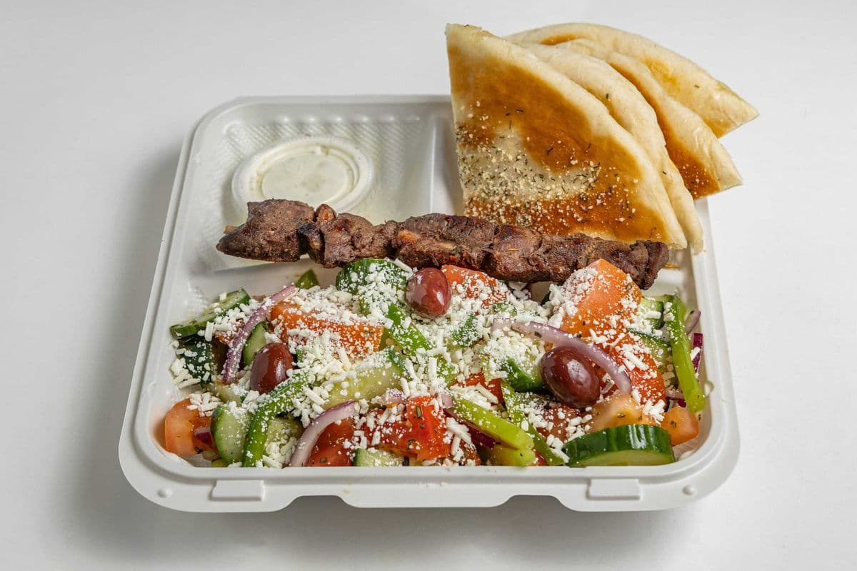 Lamb Skewer Plate