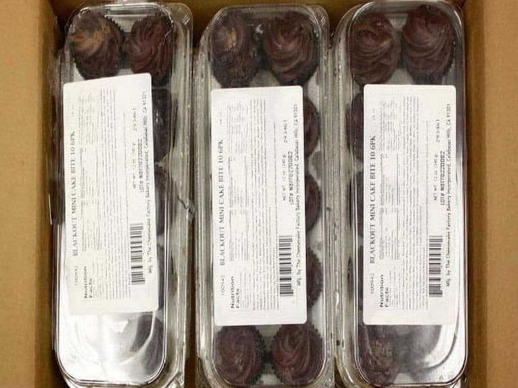 Blackout Choclate Mini Cupcakes 10PK