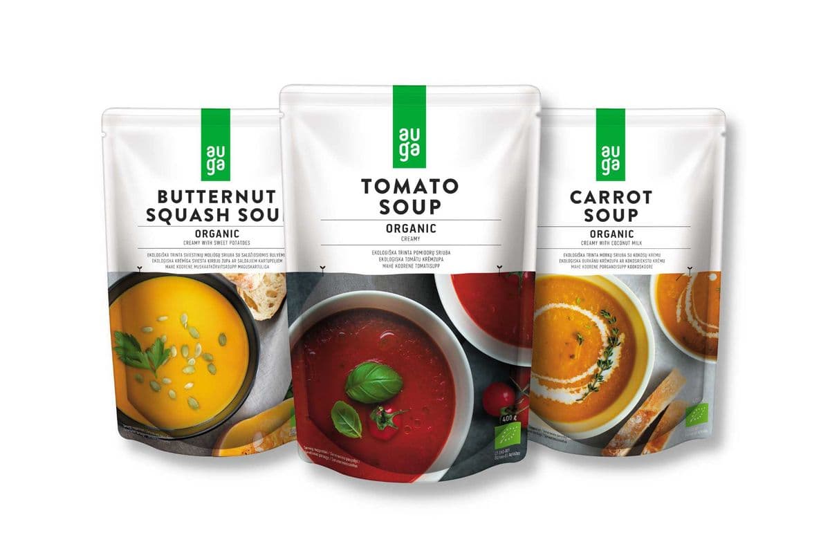 Auga Organic Soups & Curries (400g)