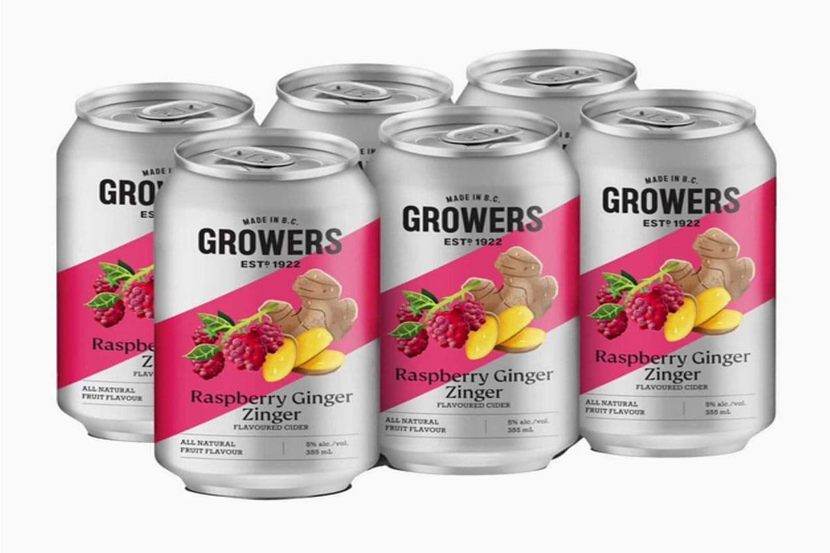 GROWERS RASPBERRY (6 x 355ML)