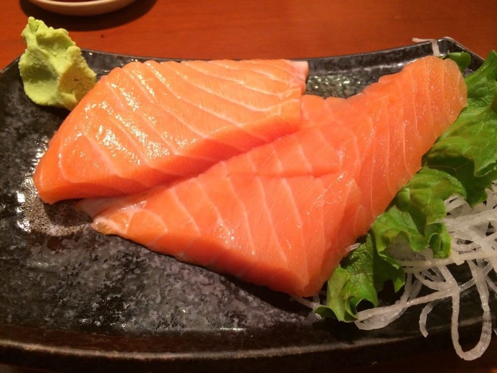 64. Salmon Sashimi