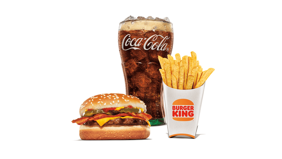 Bacon Cheeseburger Medium Combo