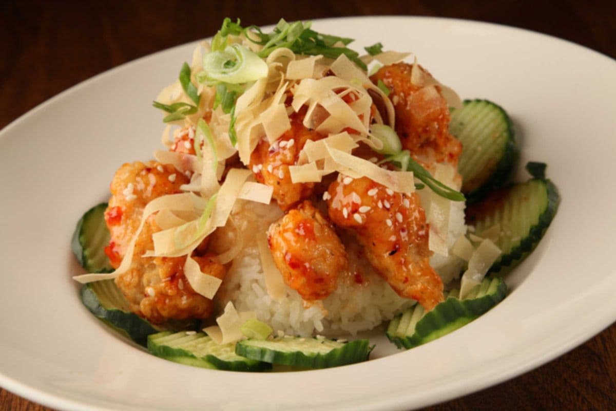 Asian Chicken Bite Bowl