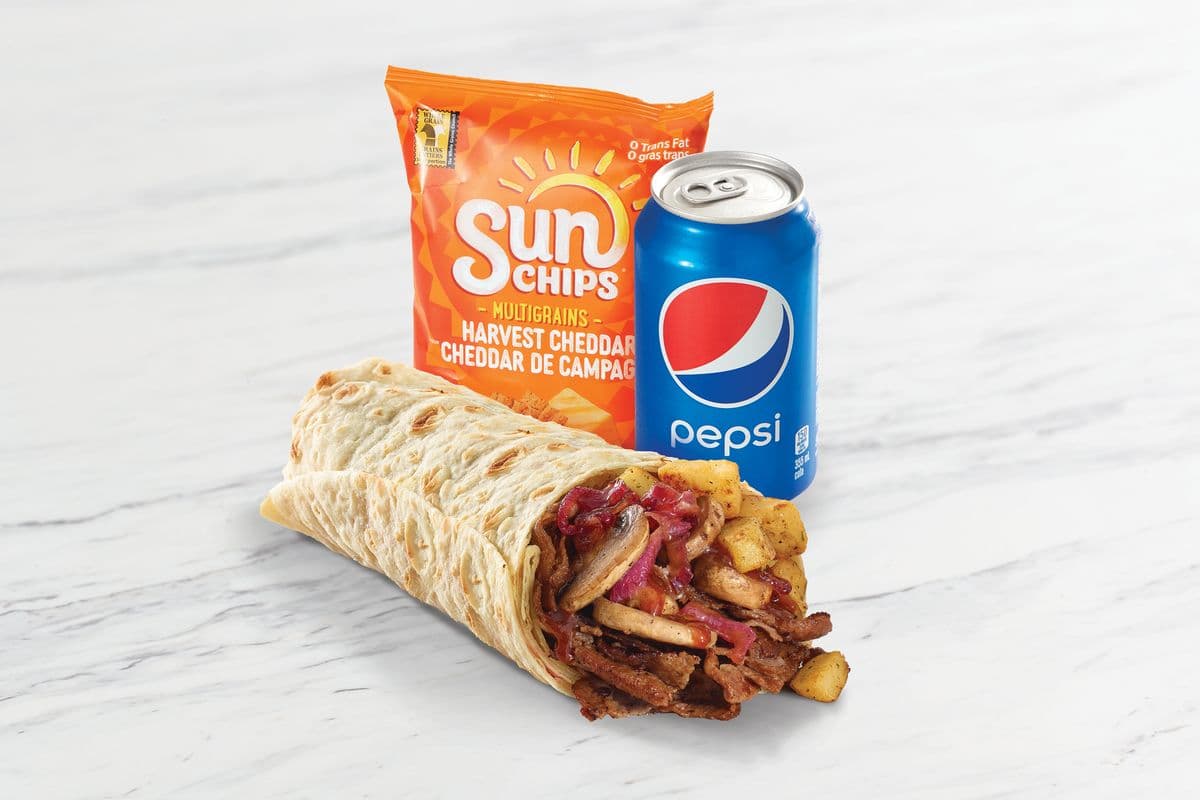 BBQ Steak & Potato Extreme Burrito Combo