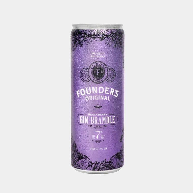 Founder's Original BlackBerry Gin Bramble (ABV 7)