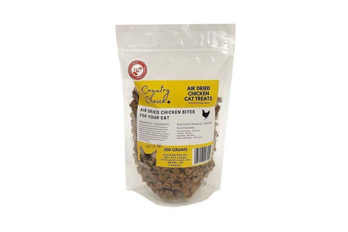 Country Choice Air-Dried Chicken Bites for Cats (300 g)