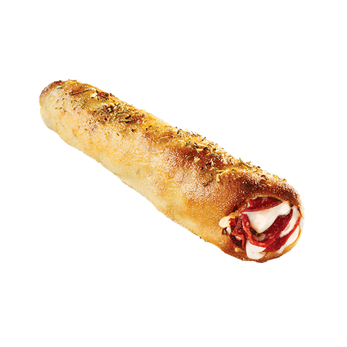 Creamy Garlic Pepperoni Pizza Pizza Roll