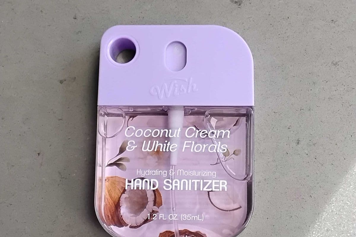 Wish Coconut Cream & White Florals Hand Sanitizer (35ml)
